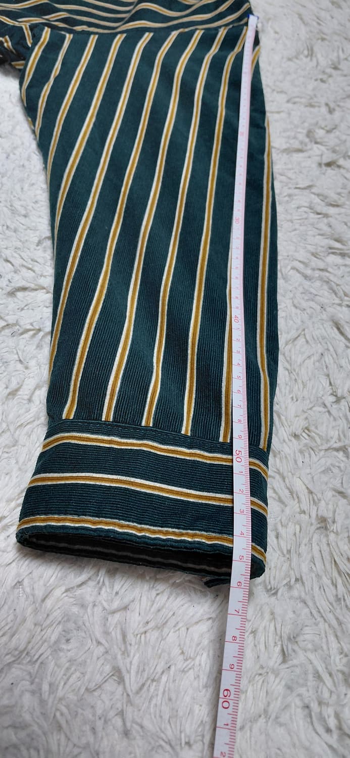 NANO UNIVERSE 나노 유니버스 스트라이프 코듀로이 집업 자켓 M 상품이미지10