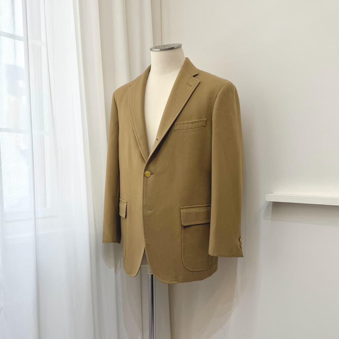 제이프레스 금장 카멜 스포츠코트 상품이미지5