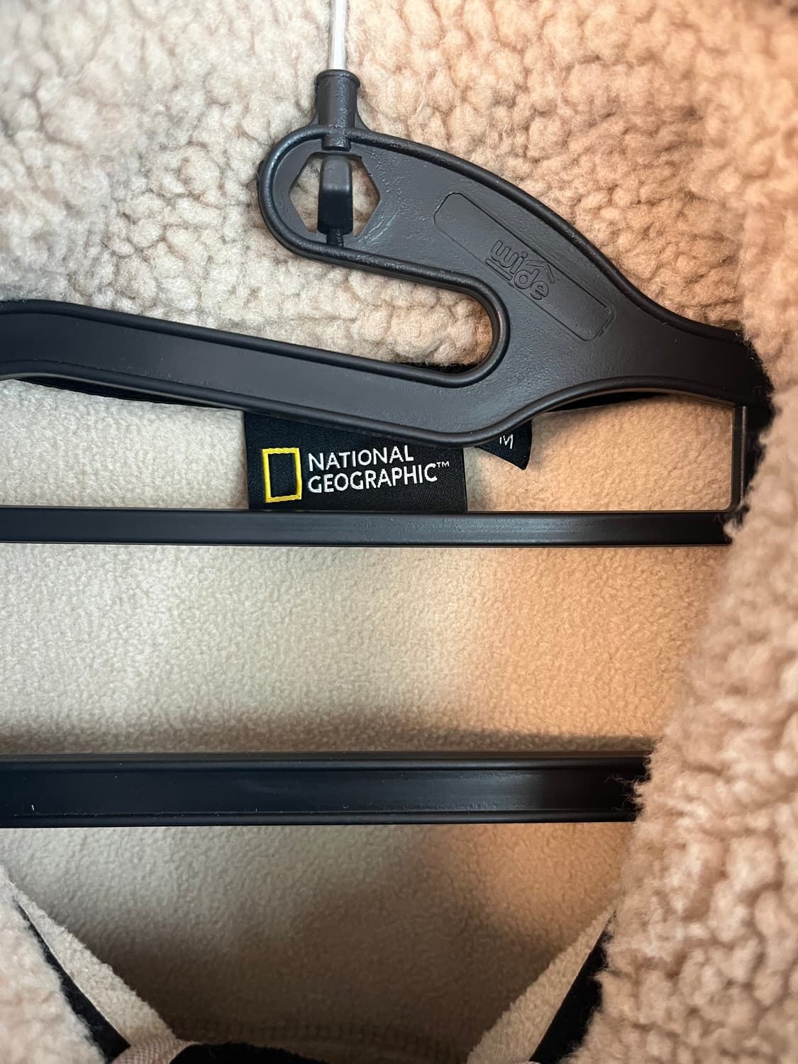 내셔널지오그래픽 베이지 뽀글이 플리스 자켓 [M] 상품이미지4