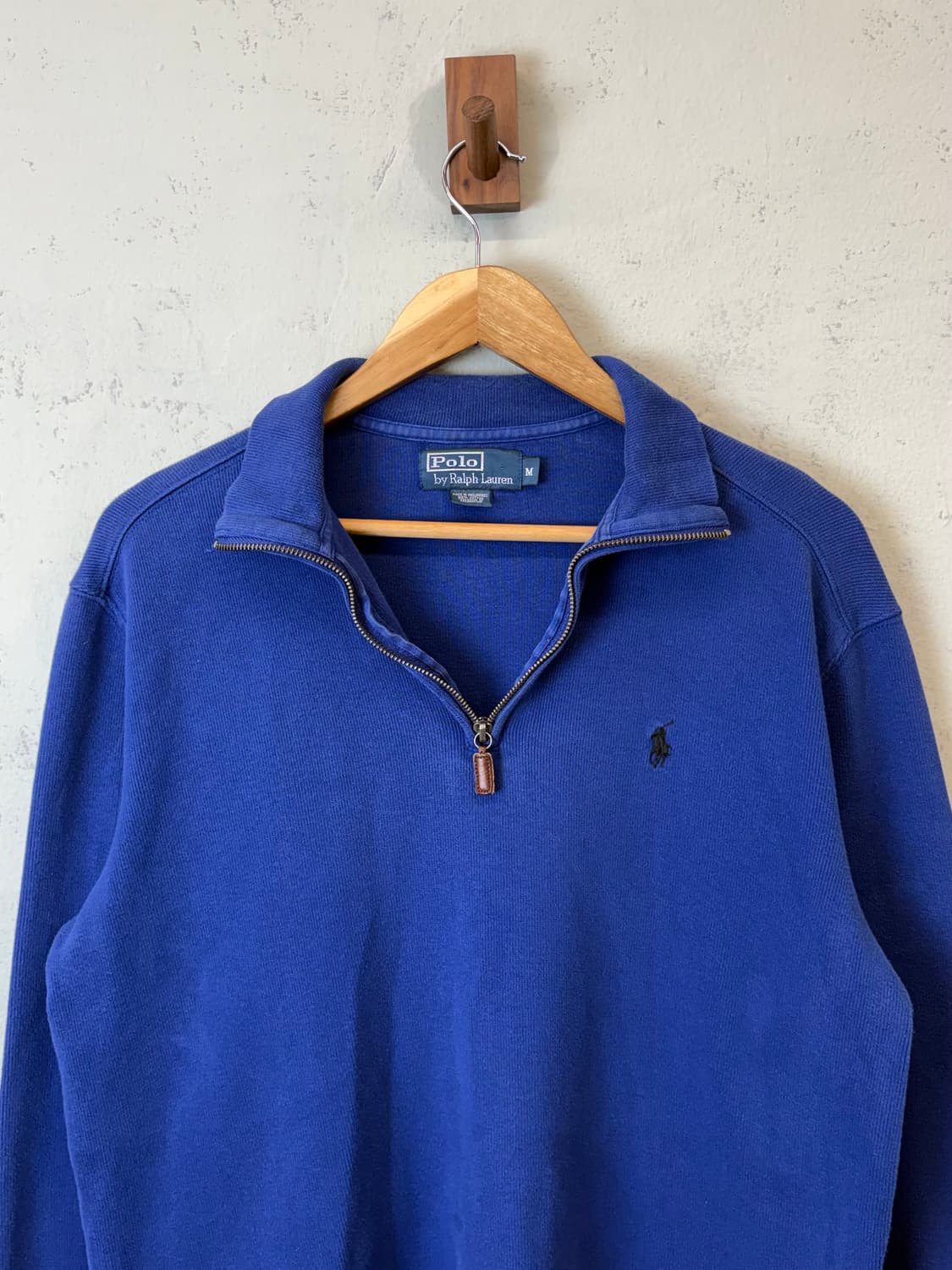 폴로랄프로렌 빈티지 코튼 반집업 니트 상품이미지4