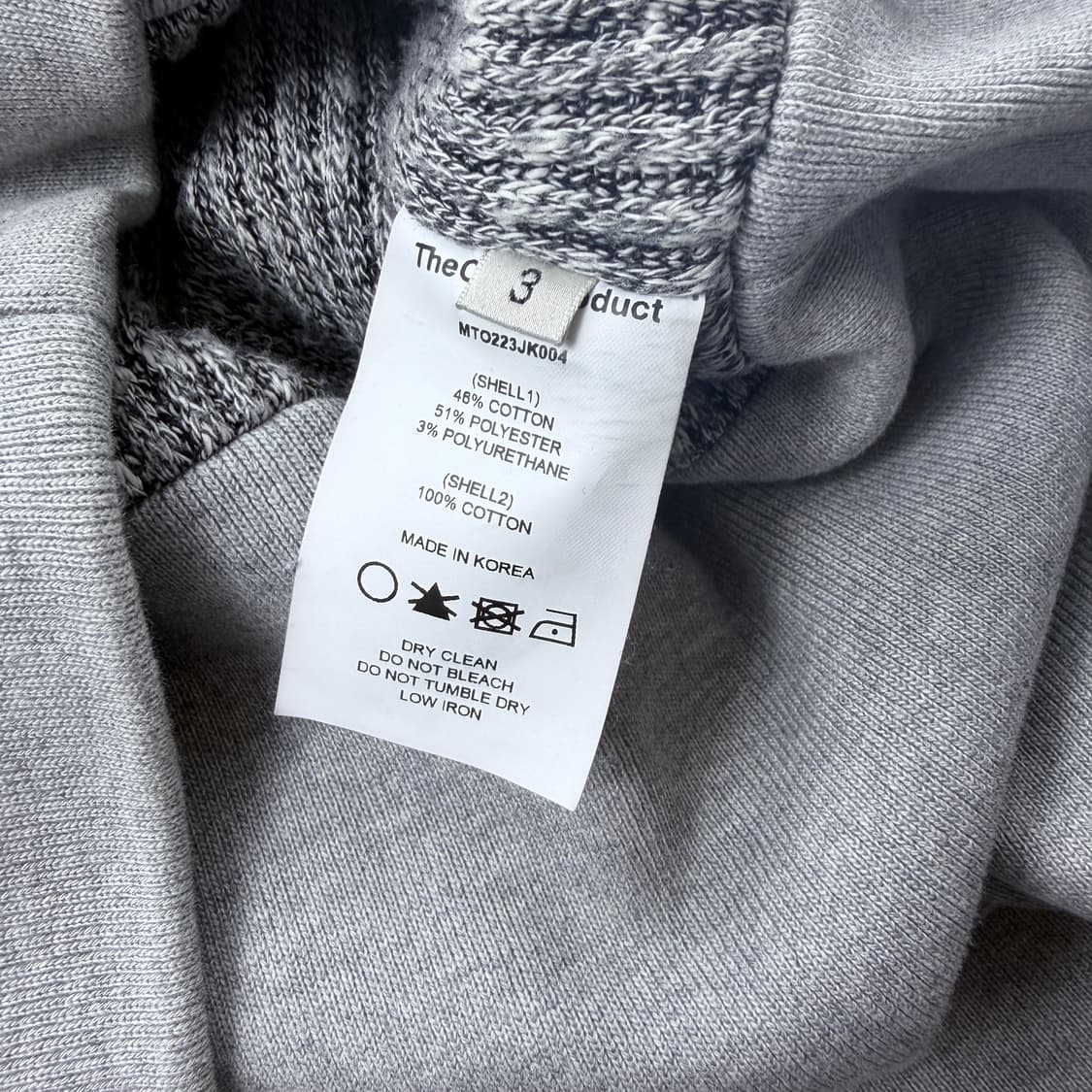 더오픈프로덕트 오픈와이와이 니트집업 상품이미지4