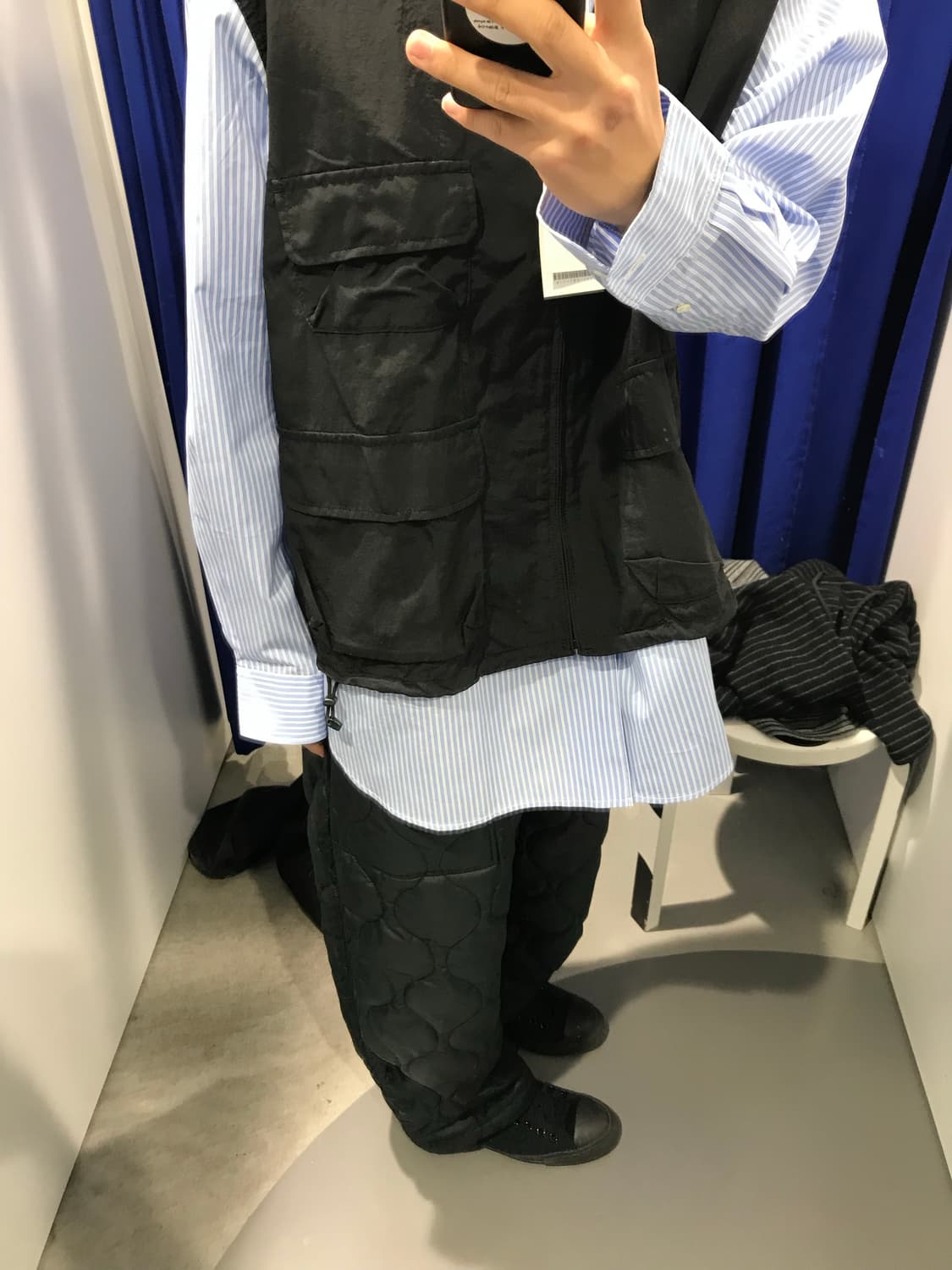 꼼데 옴므 패딩 팬츠 상품이미지1