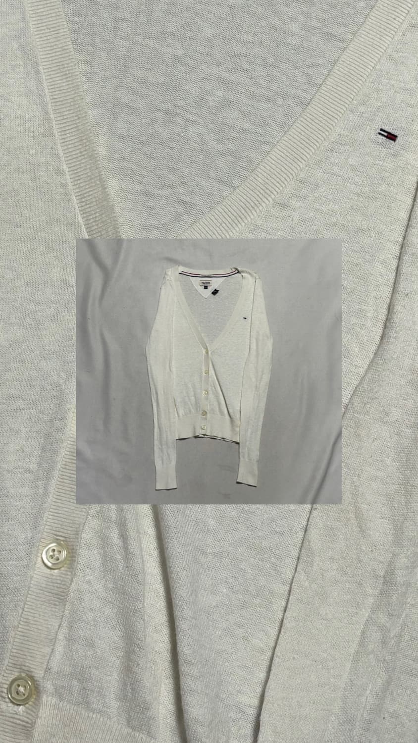 타미힐피거 니트 가디건 상품이미지1
