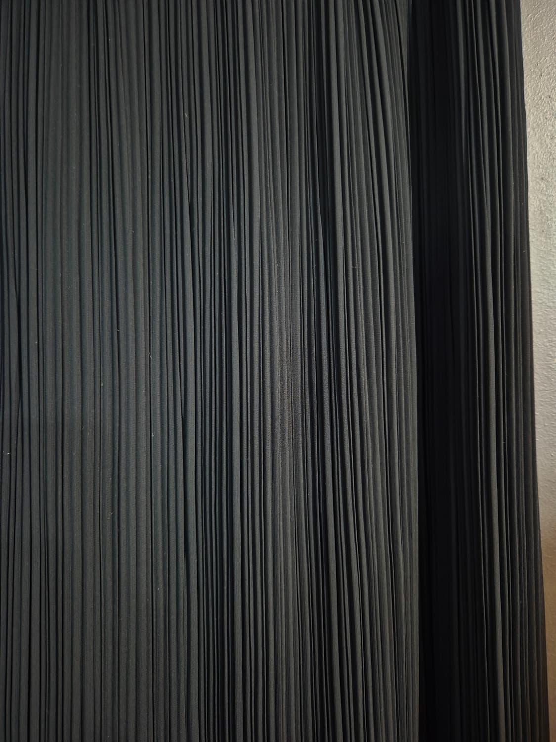 블랙 플리츠 롱 스커트 55 66 상품이미지4