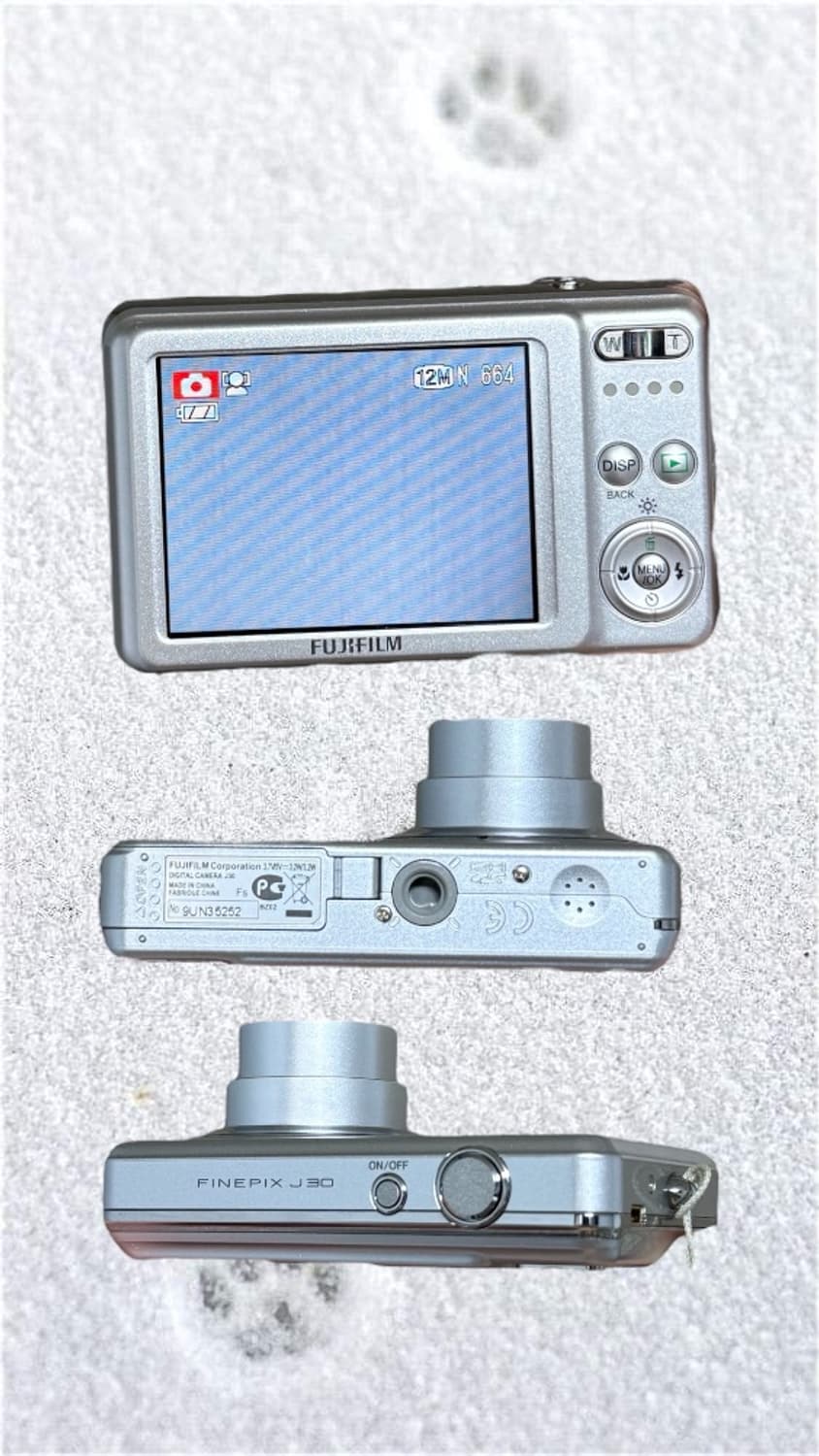 S급,슬기,채원픽) 후지필름 파인픽스 J30 디카 빈티지 캠코더 /캐논 상품이미지2