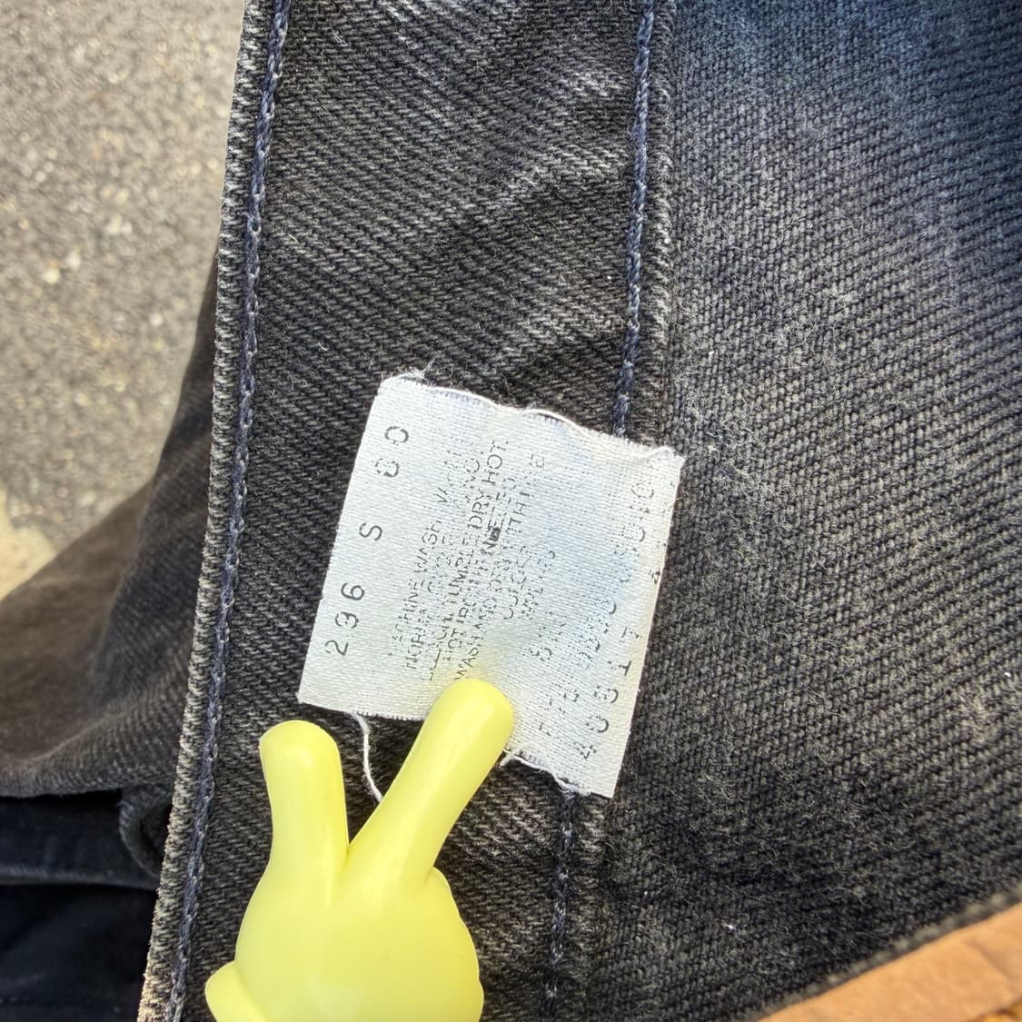 90s USA 빈티지 리바이스 517 블랙 W36 L32 상품이미지10