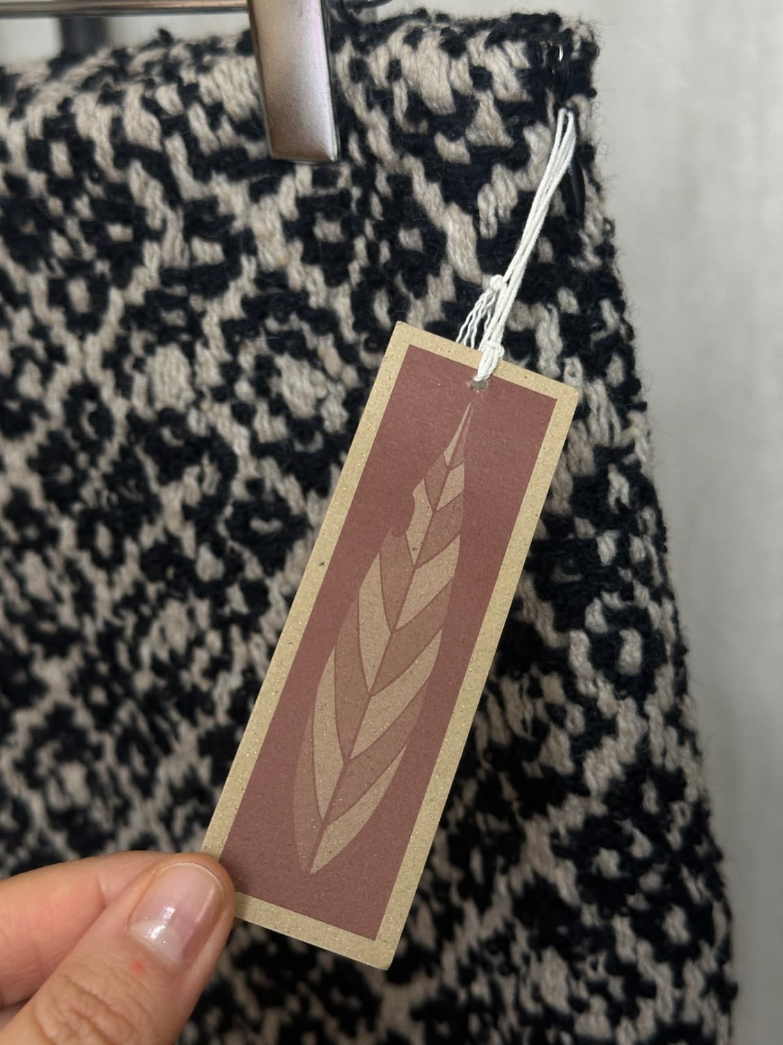 (택o) amnis heavy tapestry wool skirt 상품이미지3