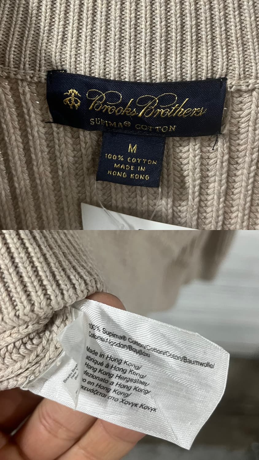 Brooks Brothers 2way zip up knit 상품이미지7