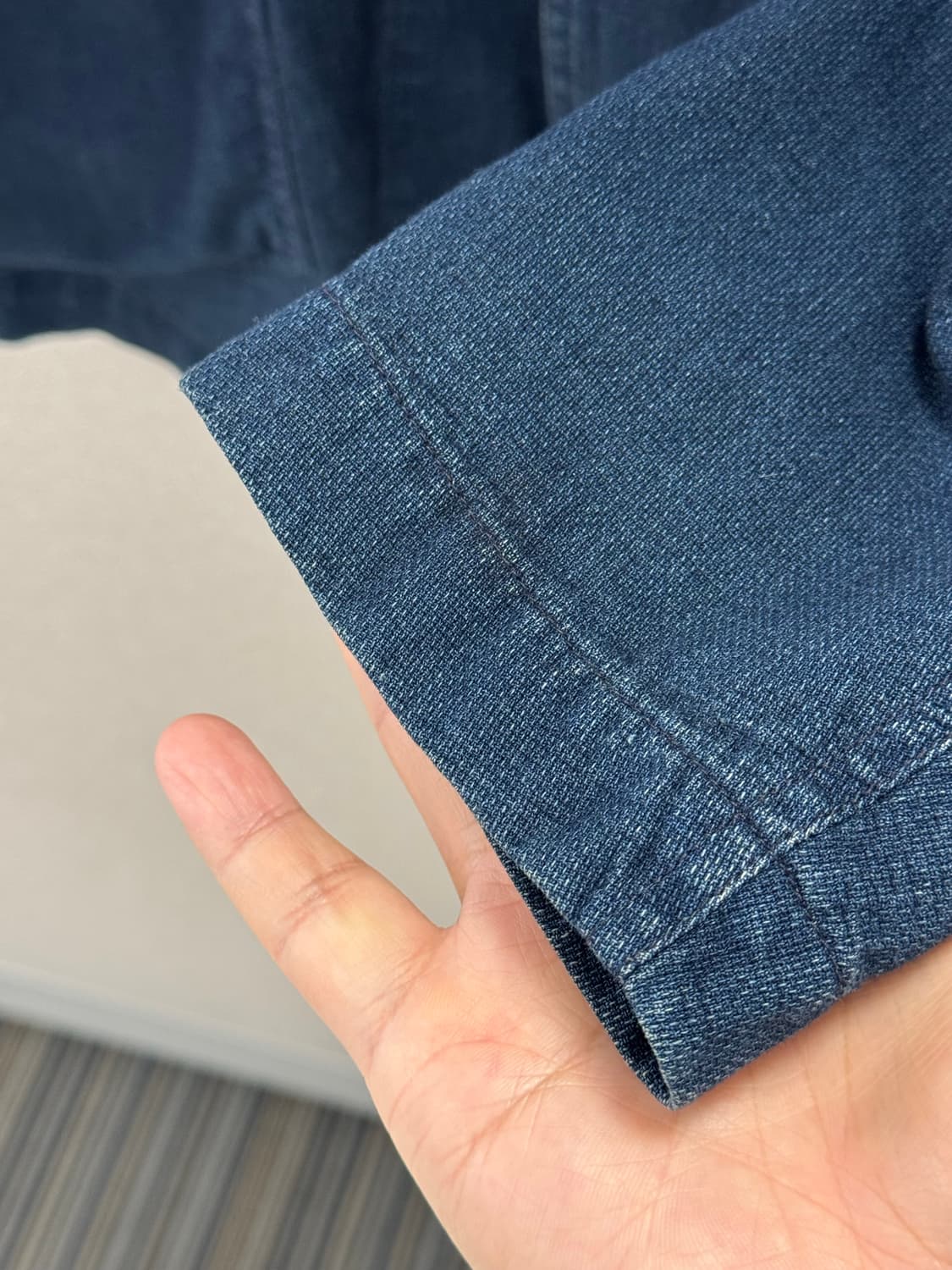 더블알엘 인디고 코튼 자켓/L 상품이미지3