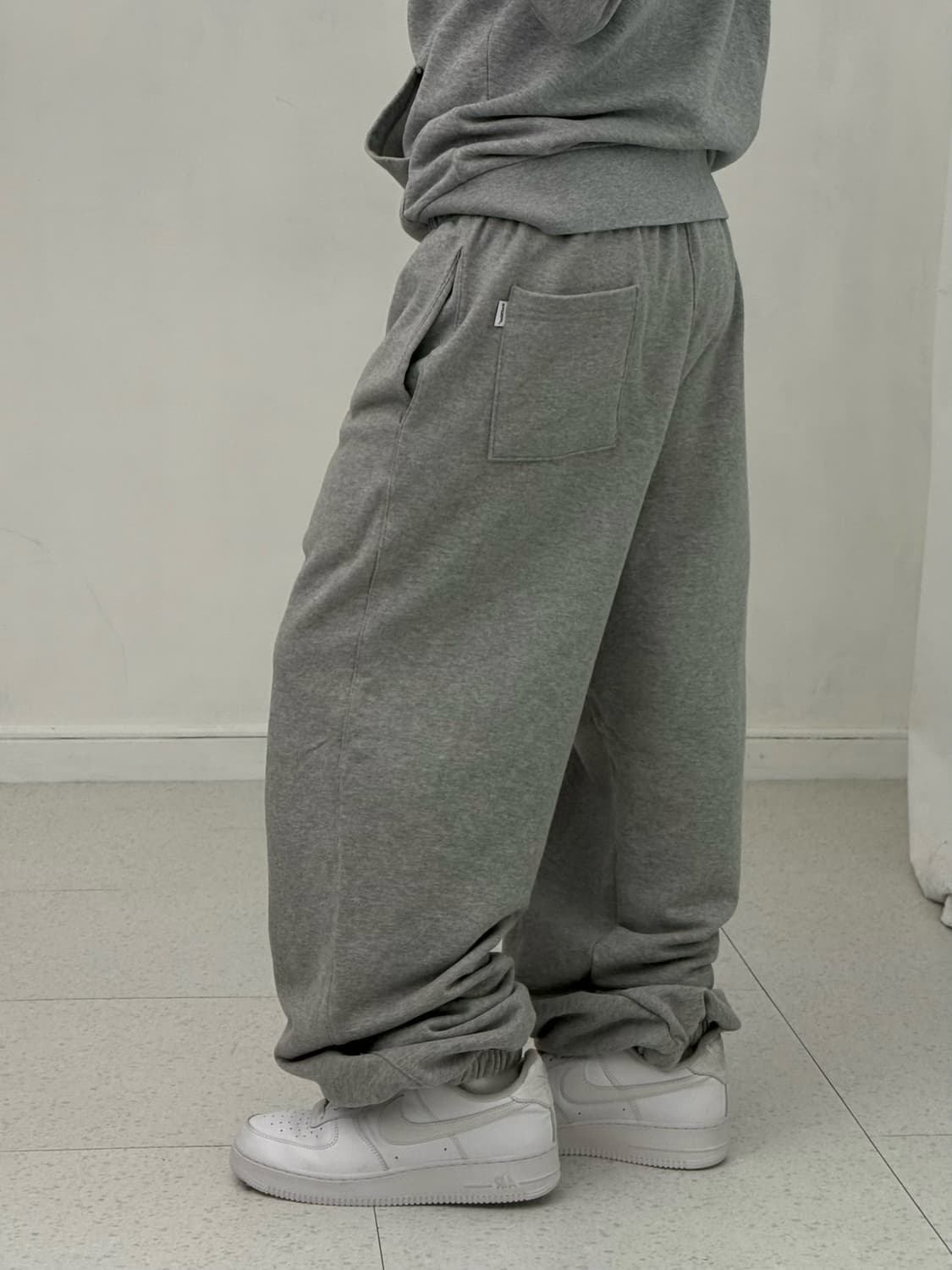 BadBlue 그레이 코튼츄바 상품이미지3