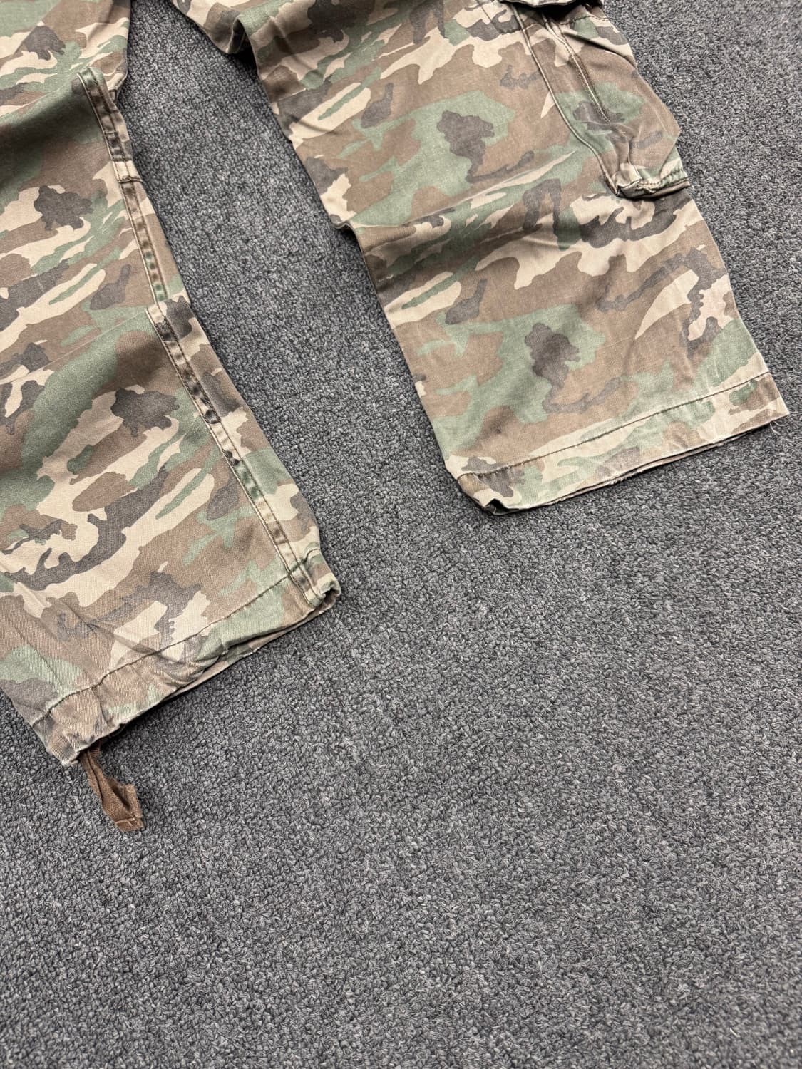 OS)R.C.c 986 빈티지 카모플라쥬 멀티 포켓 카고팬츠 상품이미지8