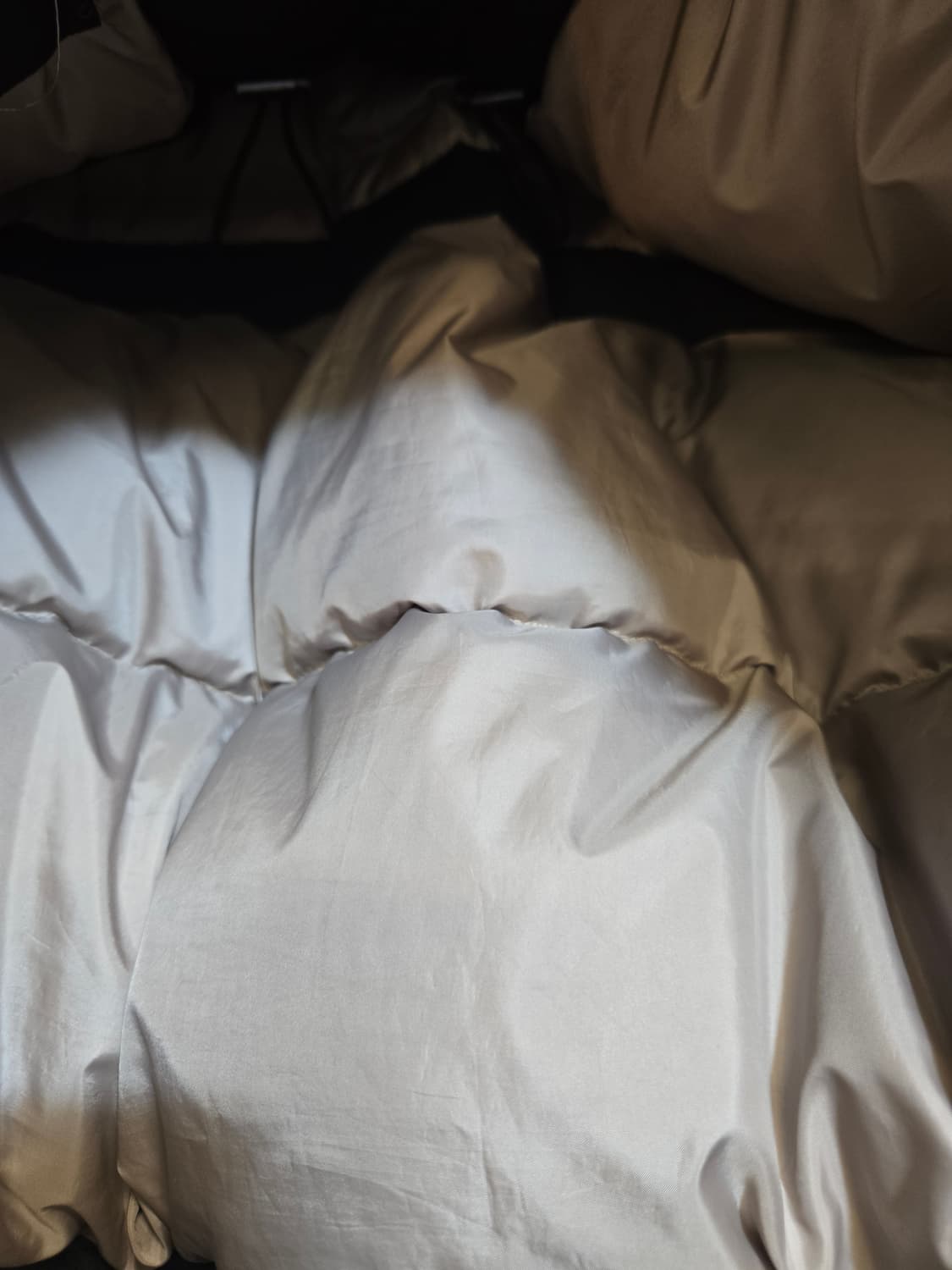 캉골 블랙 후드 패딩 점퍼 상품이미지3