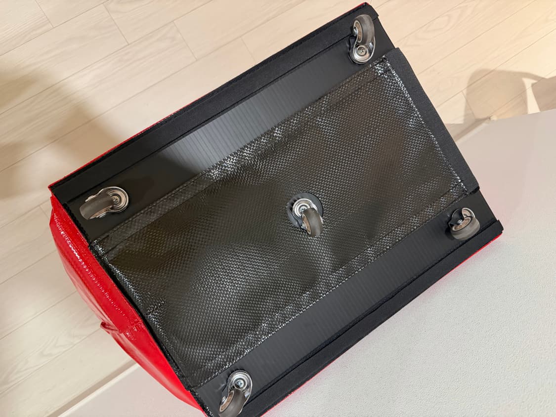 슈프림 x 헐켄 롤링 토트백 레드 - 24FW 상품이미지4