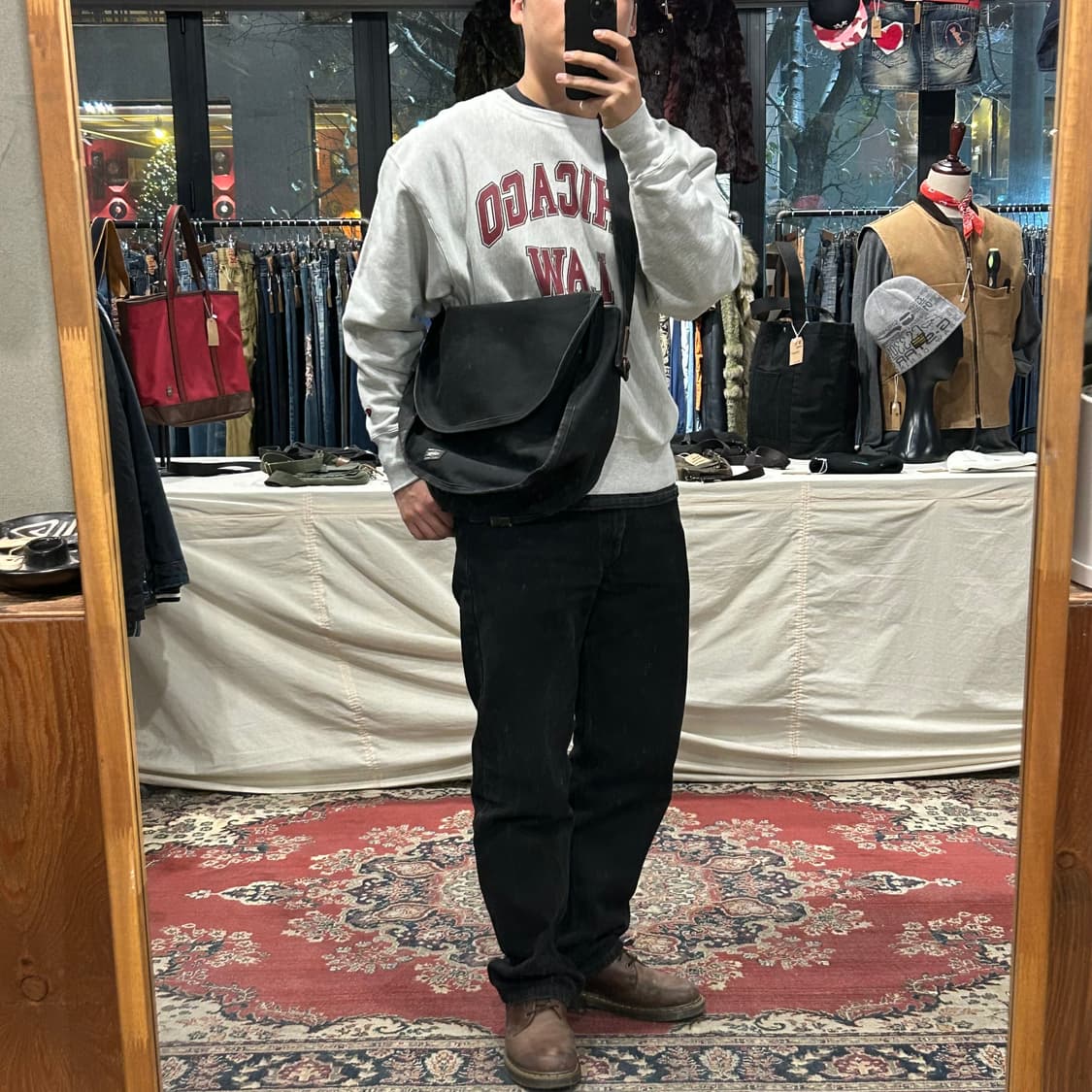 요시다 포터 스테인 블랙 메신저백 가방 숄더백 크로스백 상품이미지9