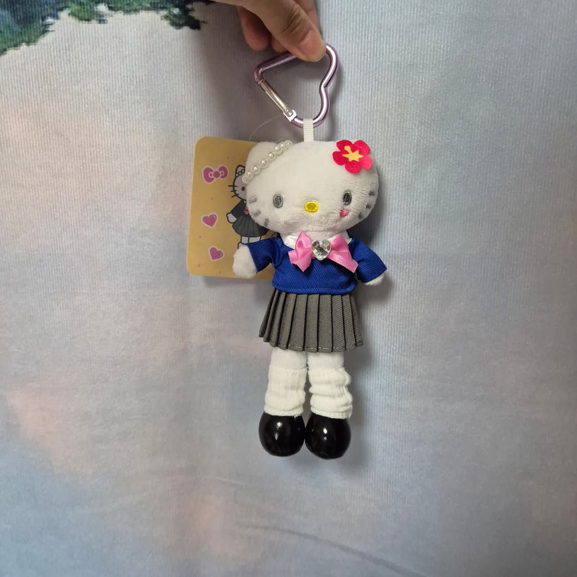 갸루 롱다리 키티 키링 상품이미지1