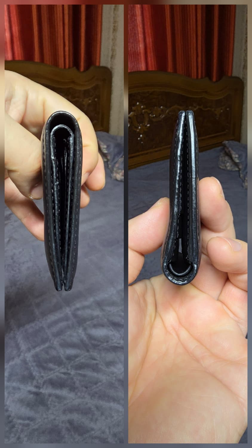 (정품) 발렌티노 가라바니 로고 프린트 카드지갑/남녀공용/개인/팝니다. 상품이미지6