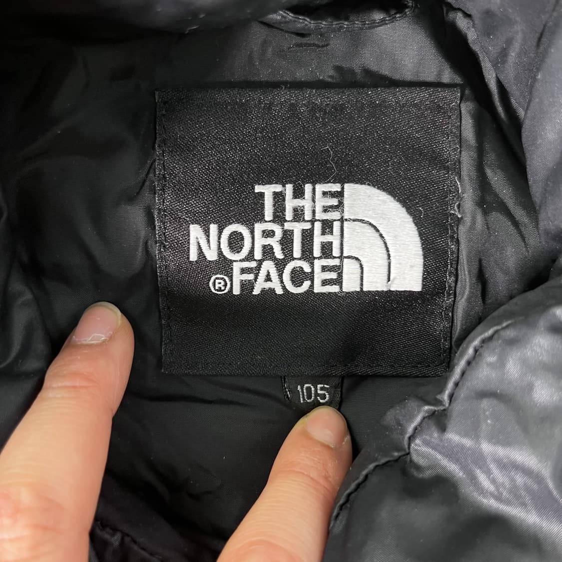 100 노스페이스 600 퀄팅 경량 패딩 상품이미지3