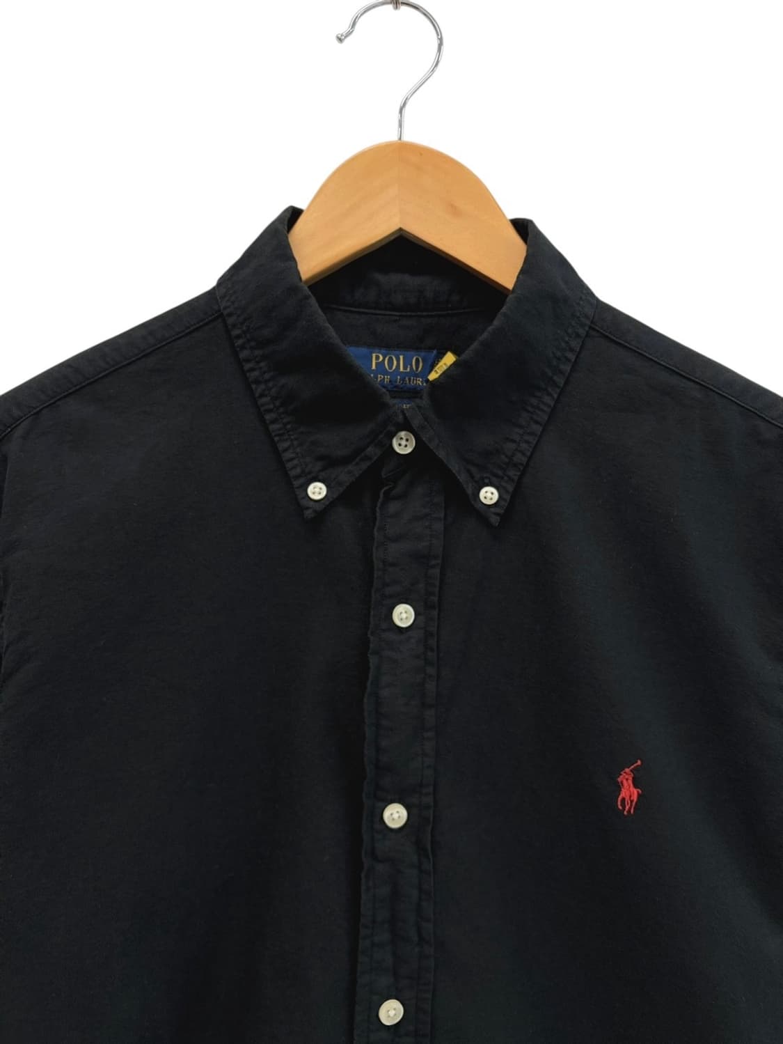 폴로 클래식핏 블랙 셔츠 (L)  상품이미지2