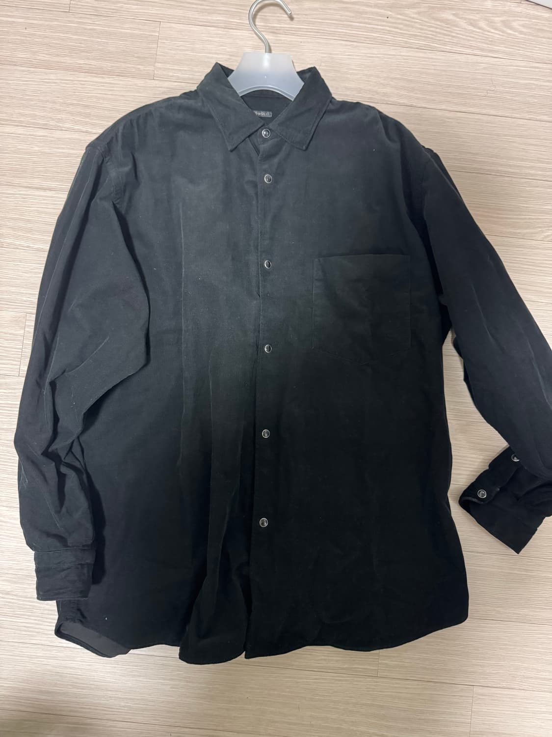 코모리 25AW 코듀로이 셔츠 상품이미지2