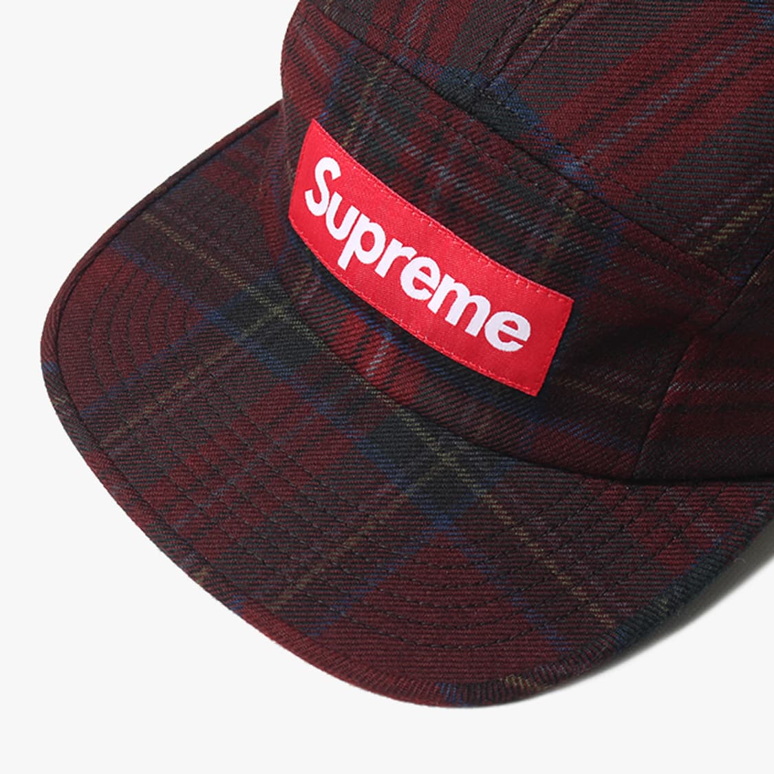  SUPREME "Red Check Cap" 상품이미지2