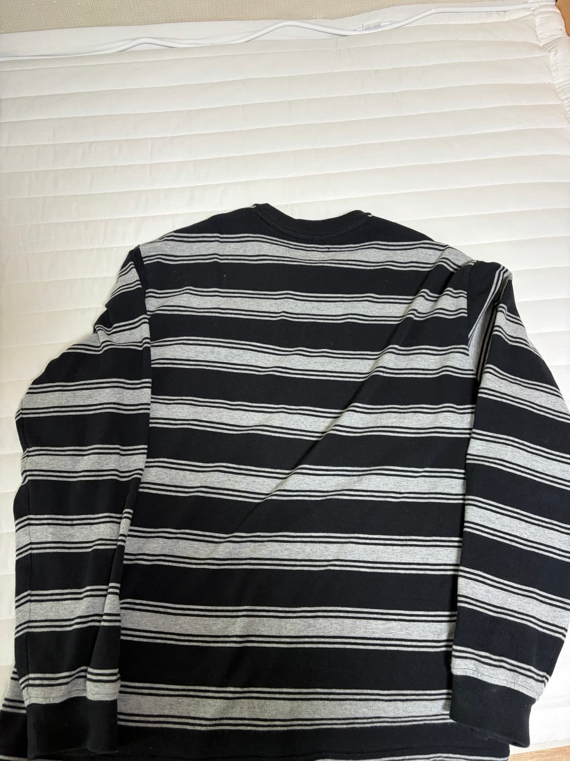 슈프림 스트라이프 포켓 롱슬리브 탑 블랙 상품이미지2