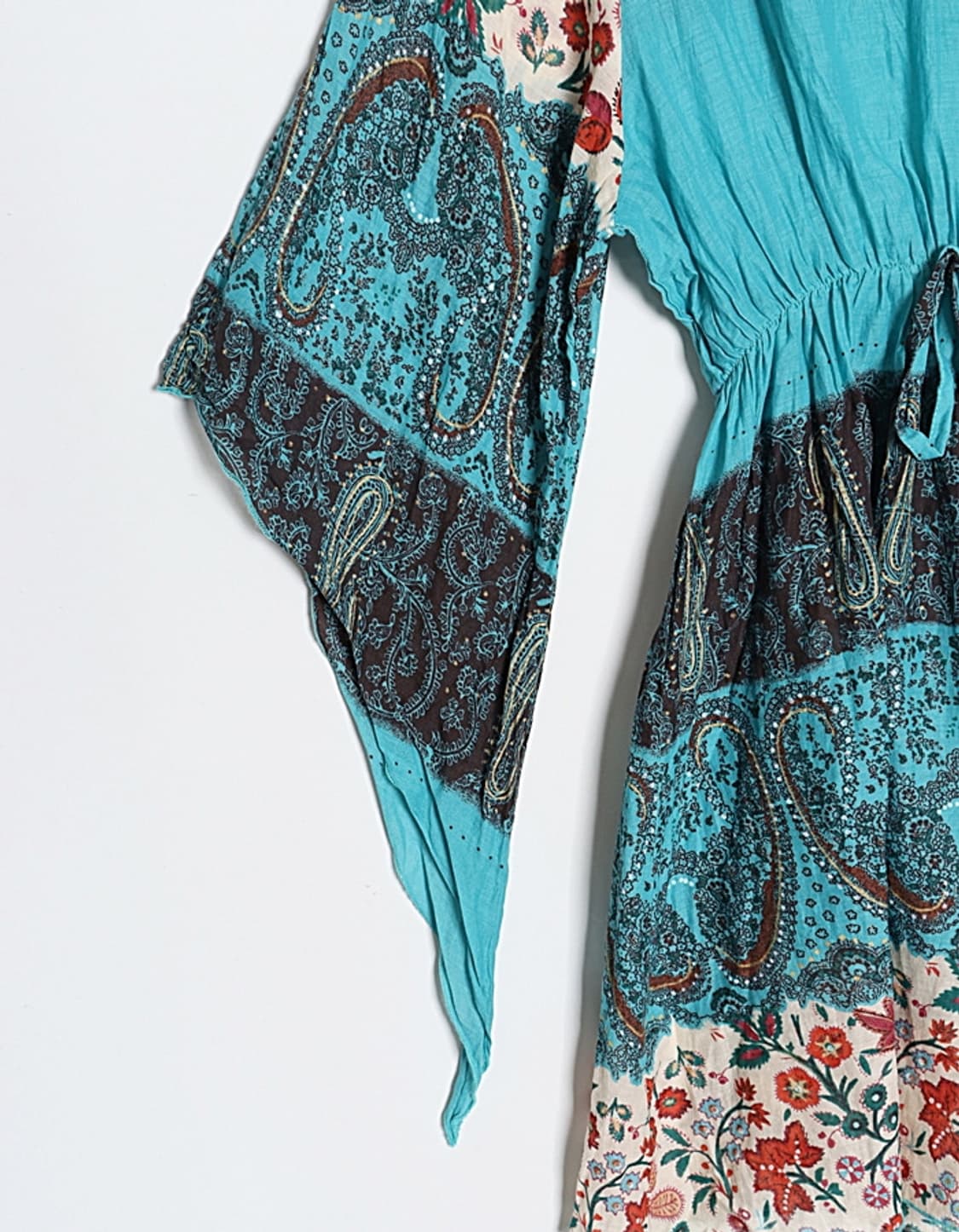 O L L Y London 3/4 Sleeve Ethnic Blouse 상품이미지5