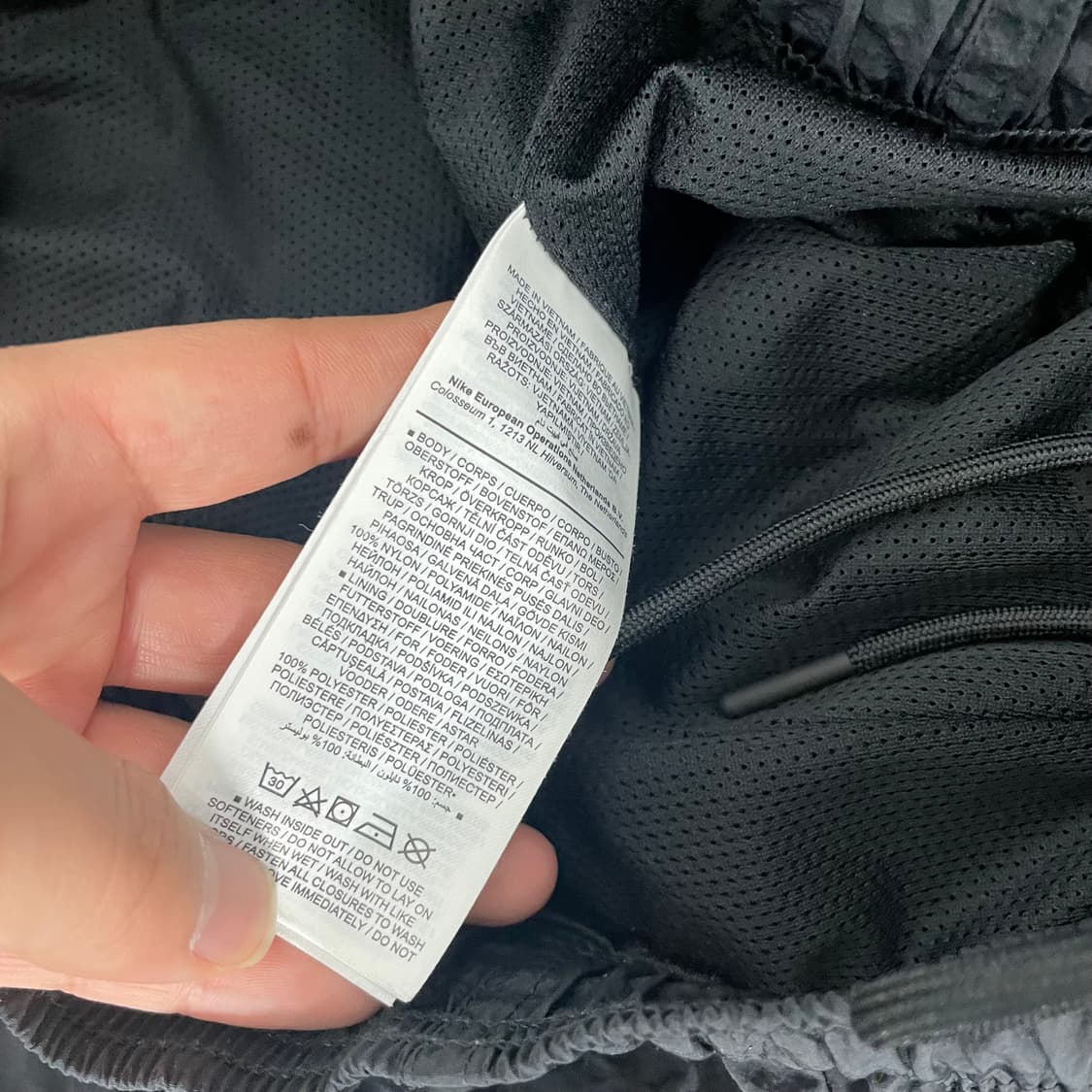 나이키 해리티지 스우시 블랙 조거 트랙팬츠 상품이미지7