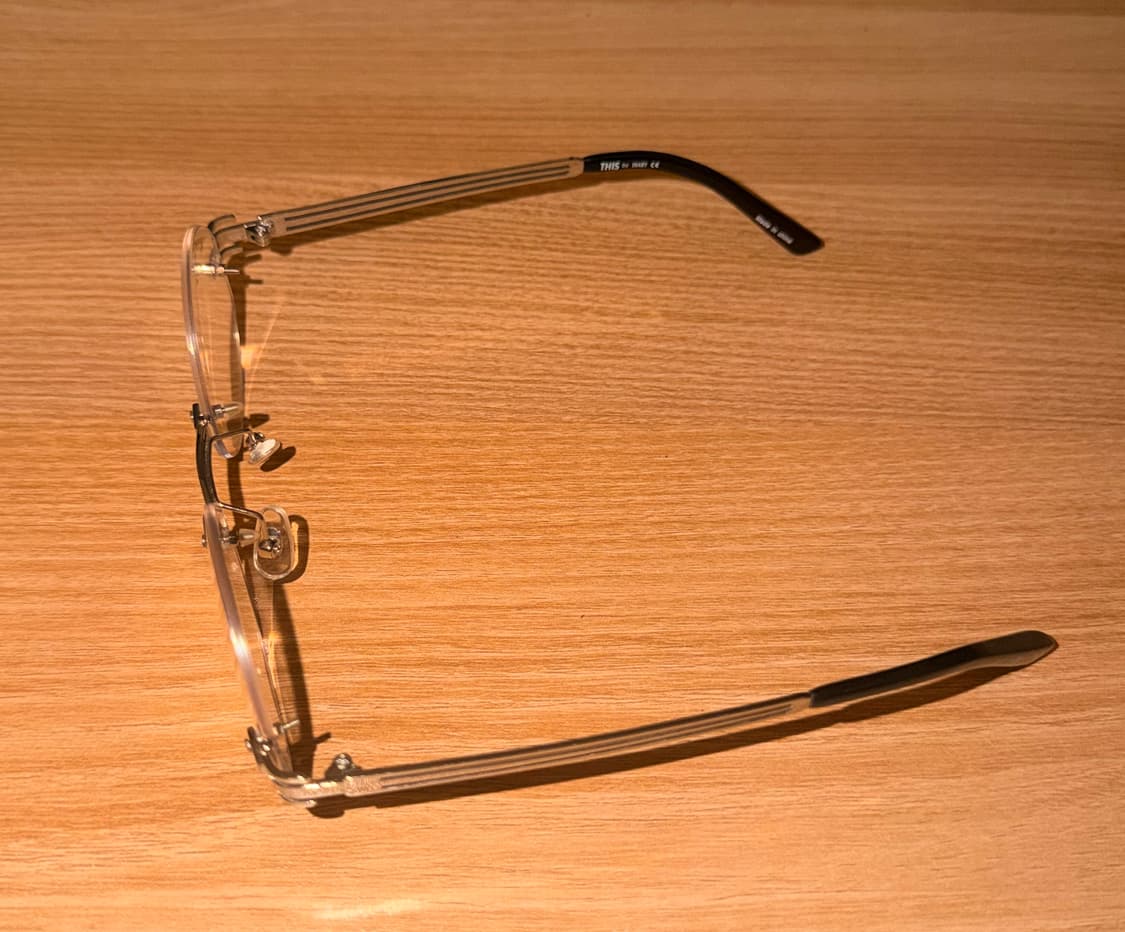 this by inari 무테 안경 상품이미지2