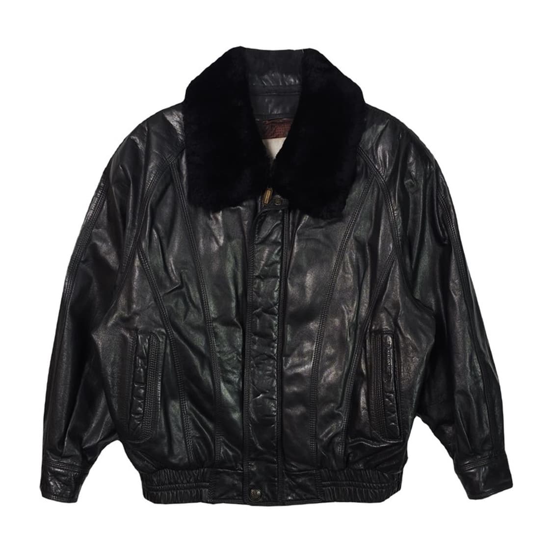 런던포그 소가죽 봄버 자켓 M 상품이미지1