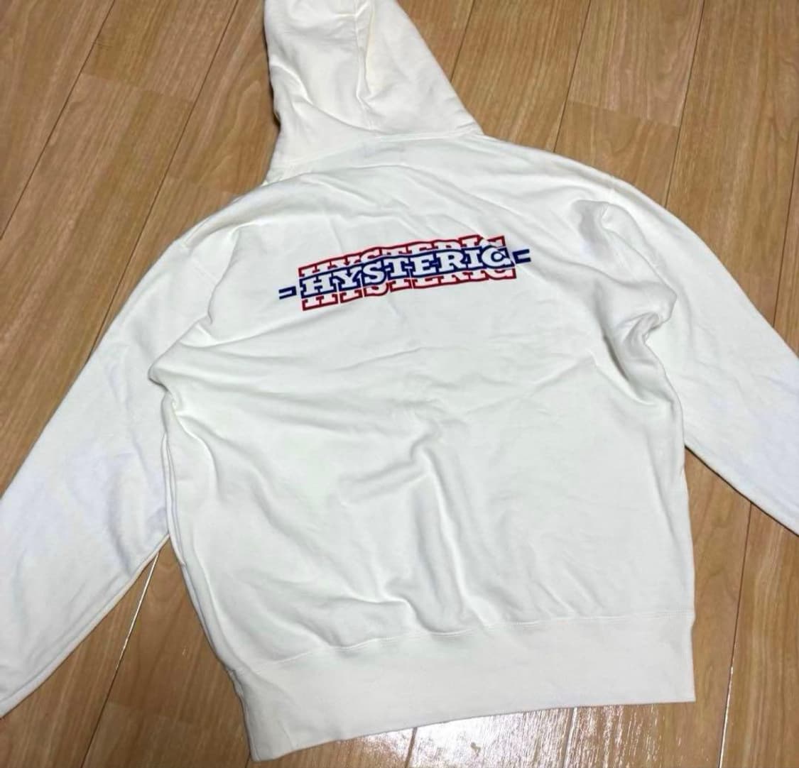 히스테릭 글래머 콘토트 유어셀프 그래픽 후드티 상품이미지2