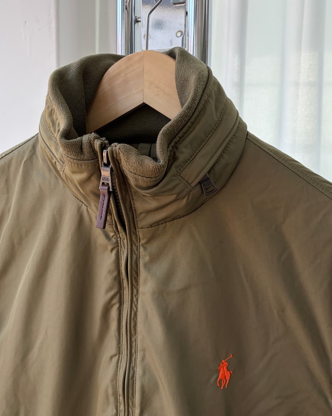 [XS]폴로 랄프로렌 폴리쉘 모크넥 바람막이 자켓 상품이미지3