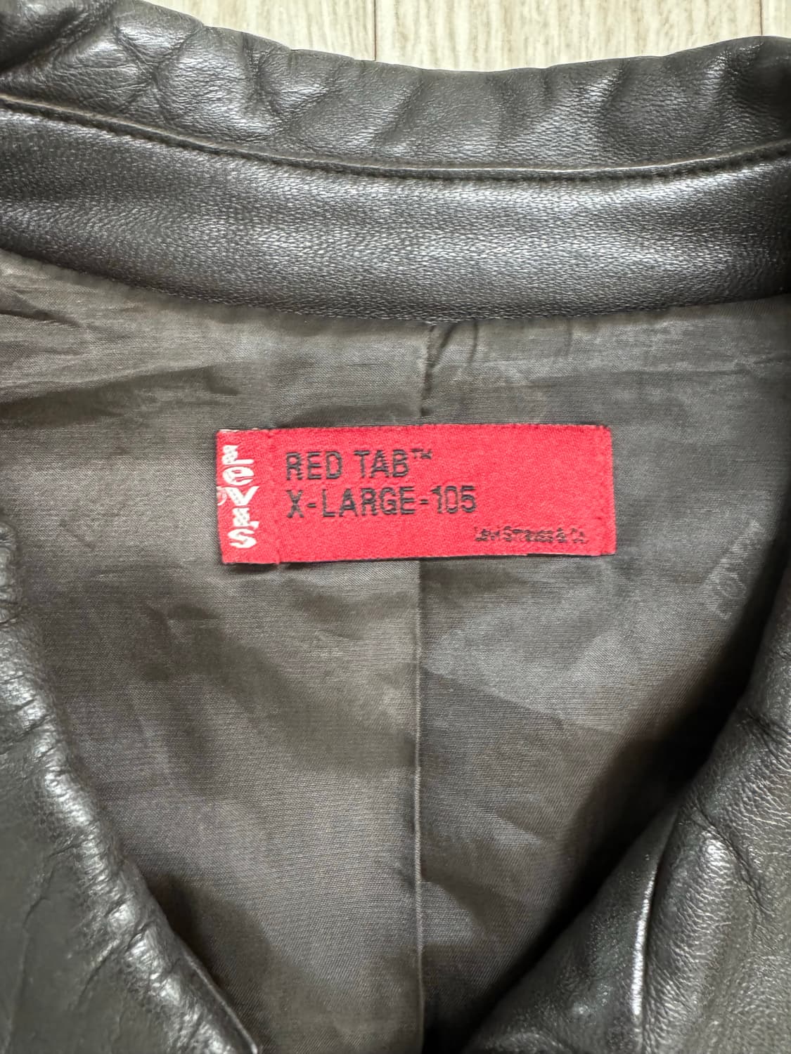 Levi’s red tab leather jacket 상품이미지3