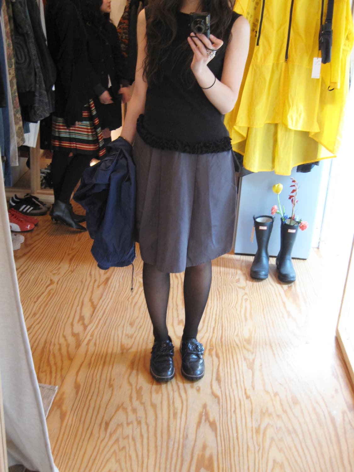 꼼데가르송 프릴 니트 슬리브리스 상품이미지9