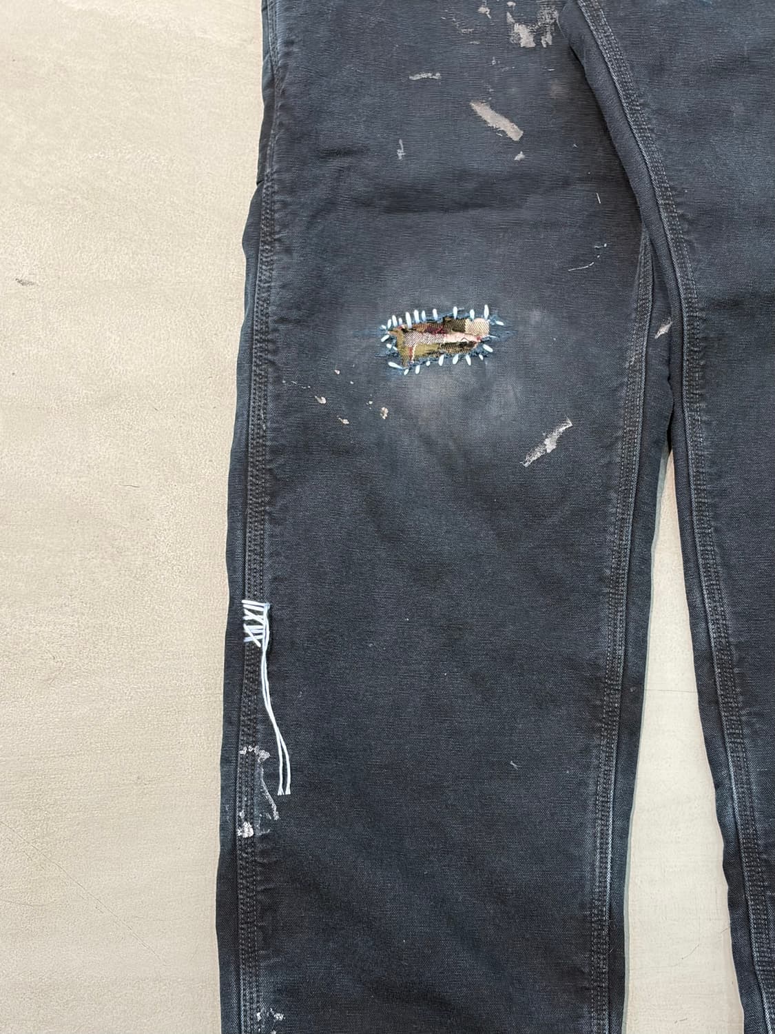 Carhartt B111 BLK 라이닝 덕캔버스 36x30 상품이미지5