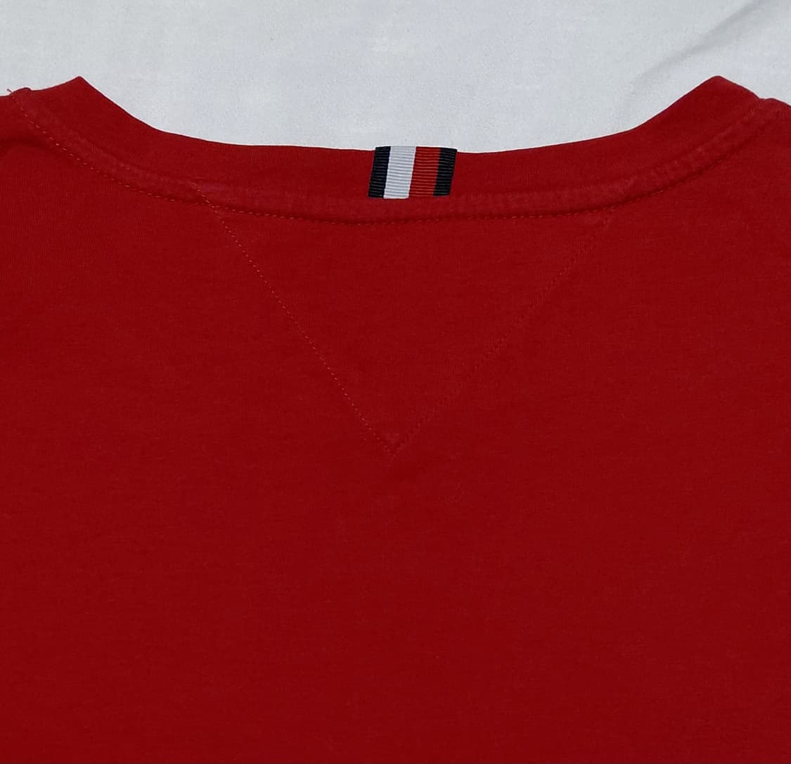 타미힐피거 빅 로고 배색 반팔 티셔츠 (L사이즈/상태 우수) 상품이미지9