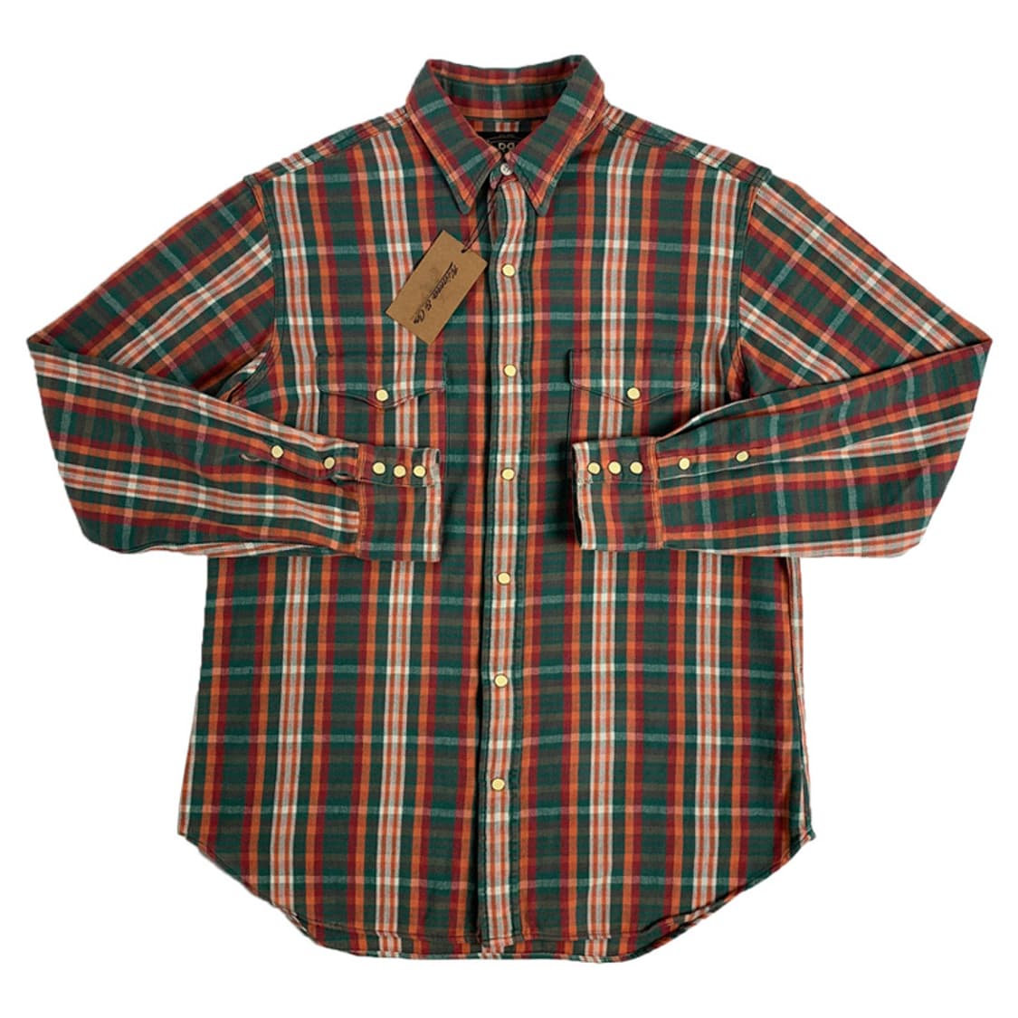 RRL . FLANNEL WESTERN SHIRT 상품이미지1