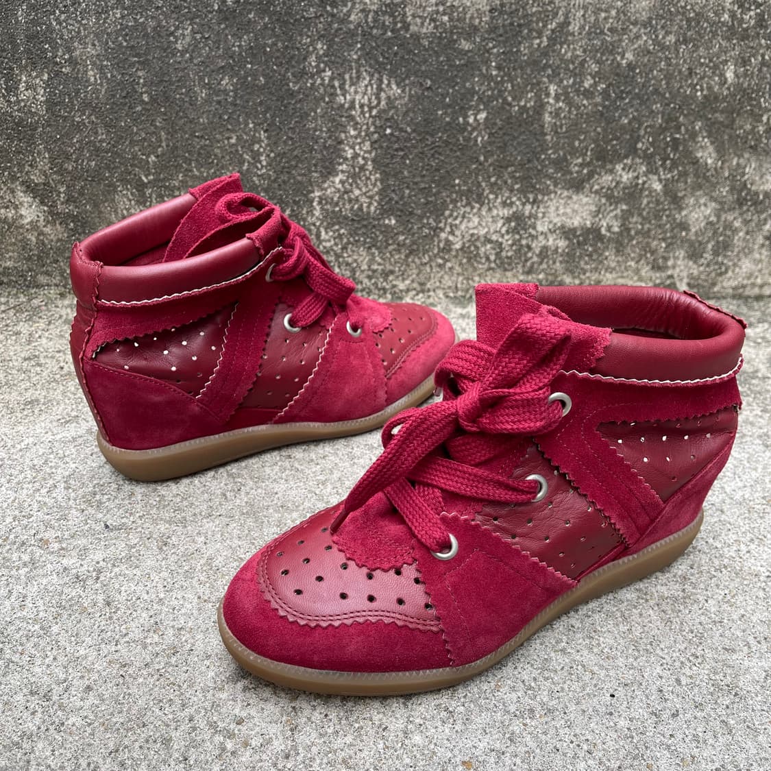 [38] Isabel Marant 스웨이드 바비 스니커즈 (245) 상품이미지3