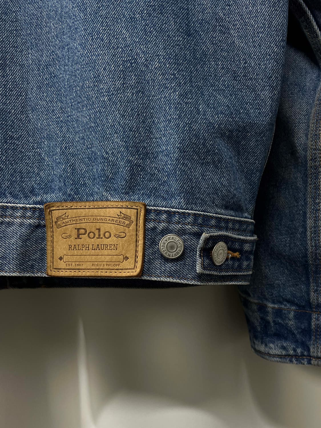 폴로 랄프로렌 코듀로이 덩가리 트러커 데님 자켓 상품이미지9