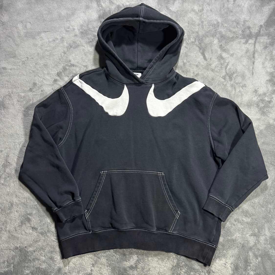 나이키 여성 더블 스우시 후드티 상품이미지1