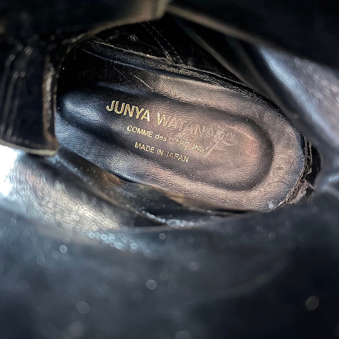 준야 와타나베 10홀 레이스업 컴뱃 부츠 XS(230) BT23002 상품이미지10