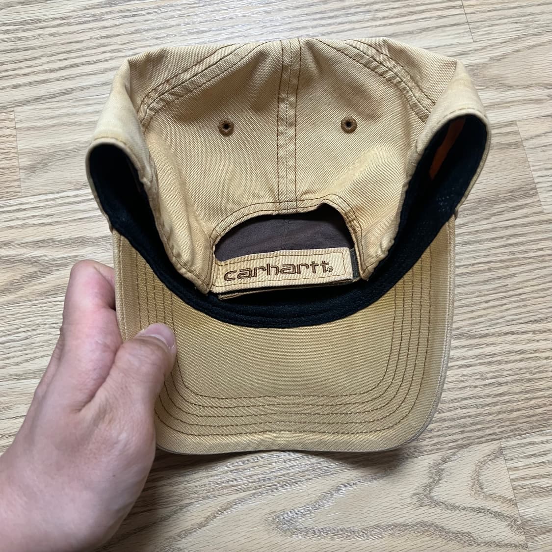 [CARHARTT] 칼하트 빈티지 오데사 카멜 볼캡 상품이미지3