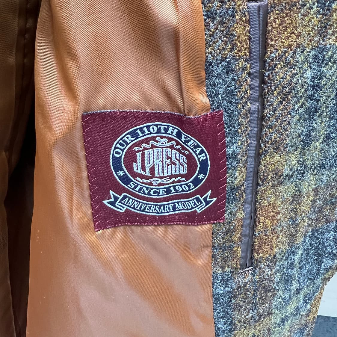 J press 트위드 후드 코트 상품이미지8