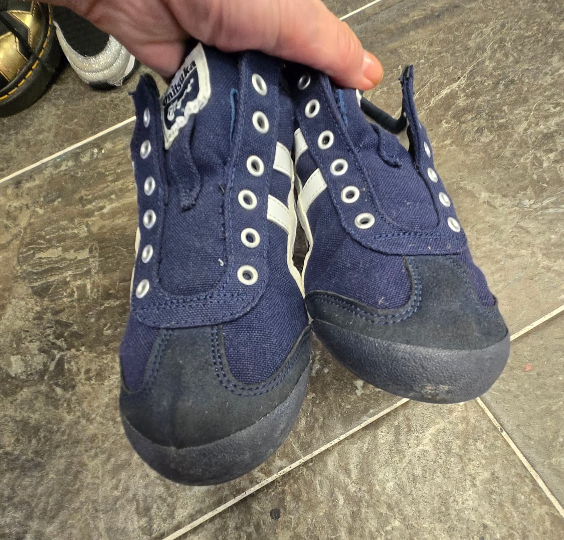 오니츠카타이거 운동화 네이비/화이트 상품이미지5