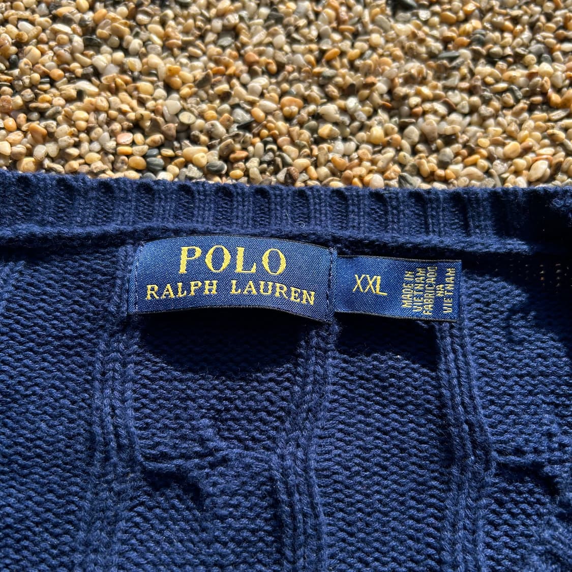 폴로(POLO RalphLauren) 네이비 케이블 니트 상품이미지4