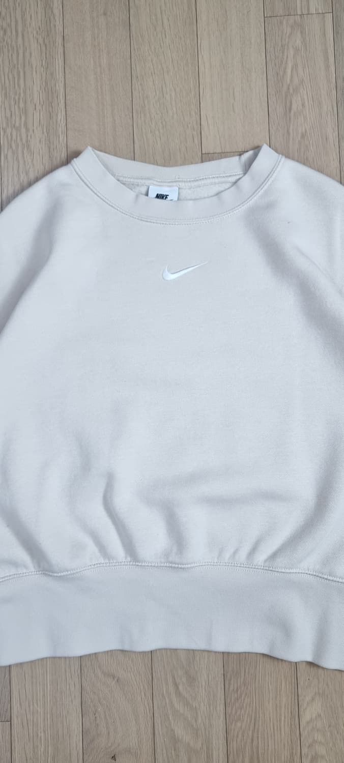 나이키 우먼스 크롭 오버핏  기모 맨투맨 S _ 여성 상품이미지3