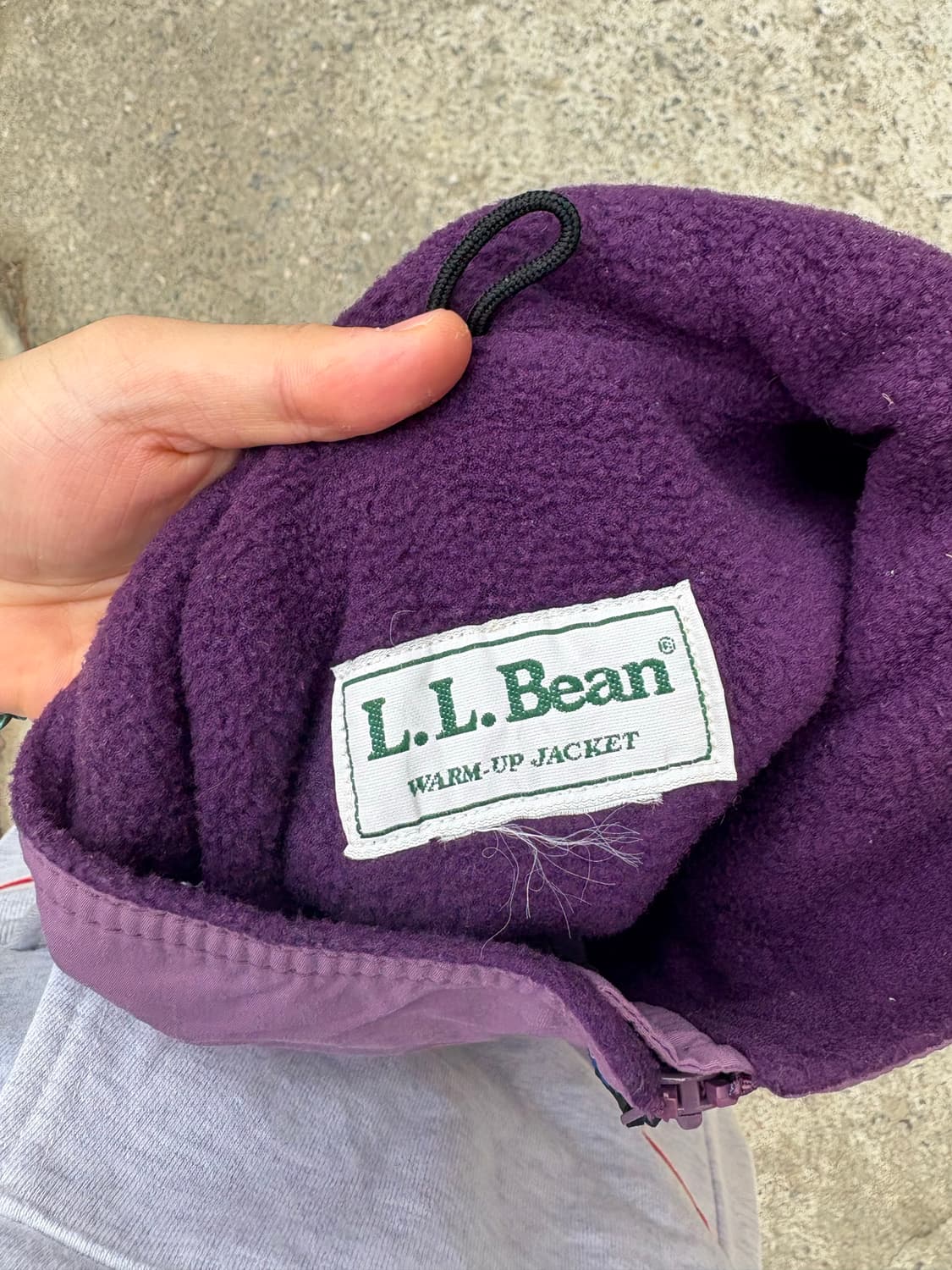 90s LL Bean WarmUp Jacket 상품이미지5