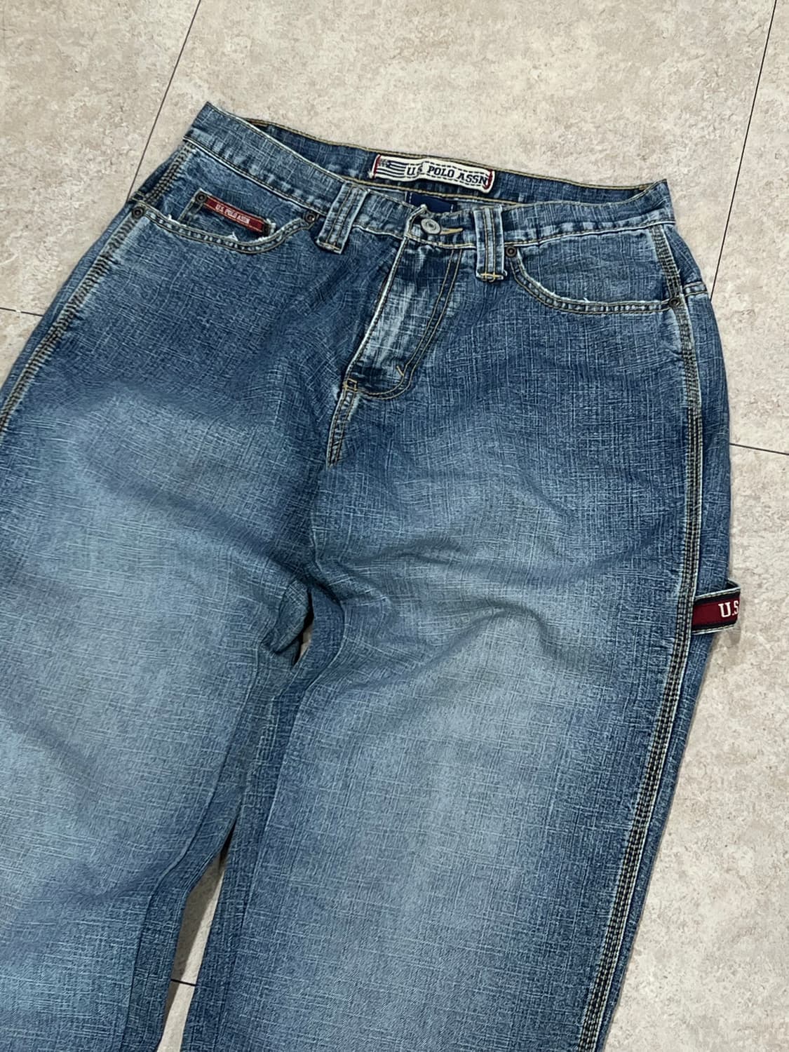 (30/32) U.S POLO ASSN 카펜터 중청 데님 팬츠 상품이미지3