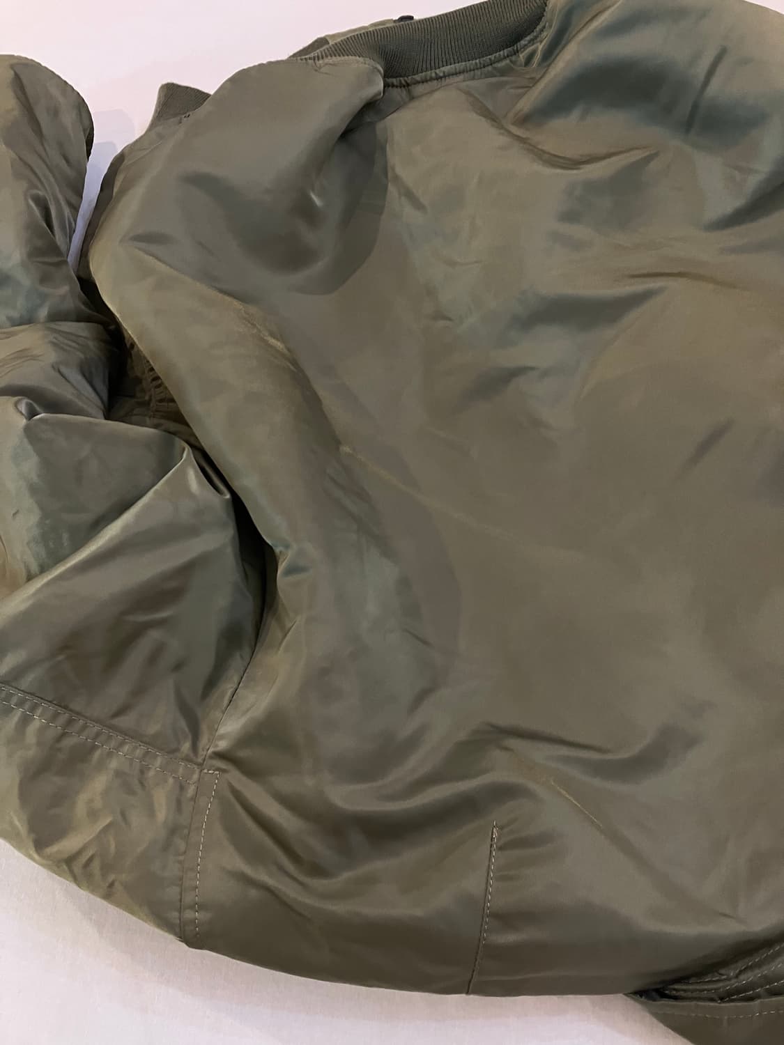카모랜드 일본 복각 B-15 플라이트 자켓 항공점퍼 상품이미지5