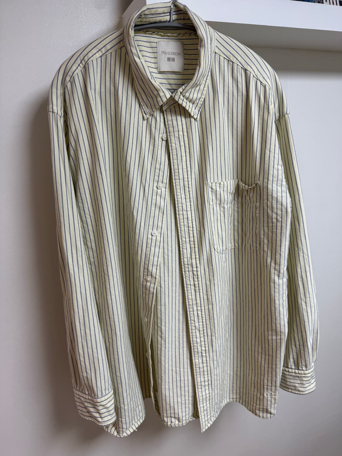 [XL]유니클로JWA 옥스포드셔츠(옐로우) 상품이미지3