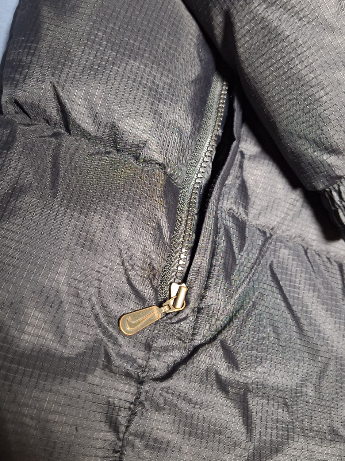 올드스쿨 00's 나이키 뉴챔프 푸퍼 패딩 블랙 (에미넴 착용) 상품이미지4